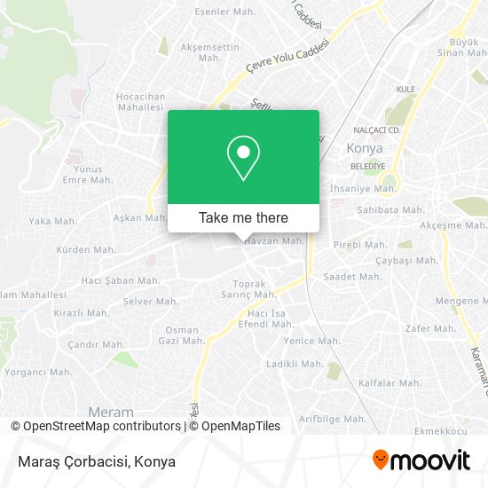 Maraş Çorbacisi map