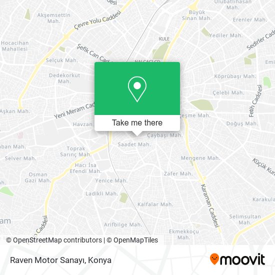 Raven Motor Sanayı map