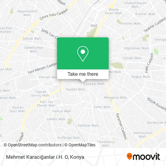 Mehmet Karaciğanlar i.H. O map
