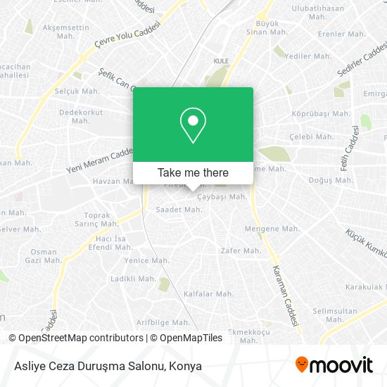 Asliye Ceza Duruşma Salonu map