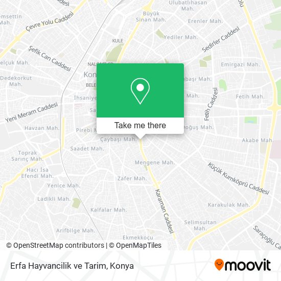 Erfa Hayvancilik ve Tarim map