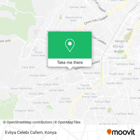 Evlıya Celebı Cafem map