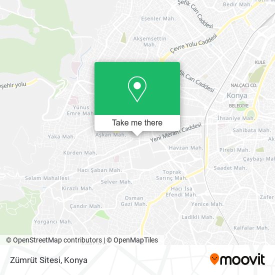 Zümrüt Sitesi map