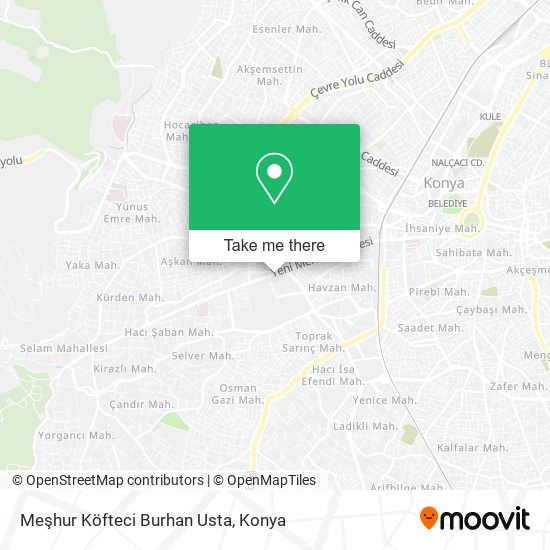 Meşhur Köfteci Burhan Usta map