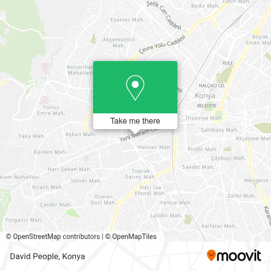David People map