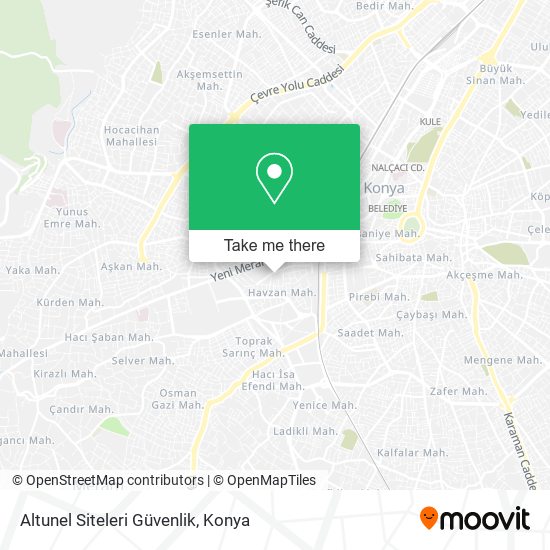 Altunel Siteleri Güvenlik map
