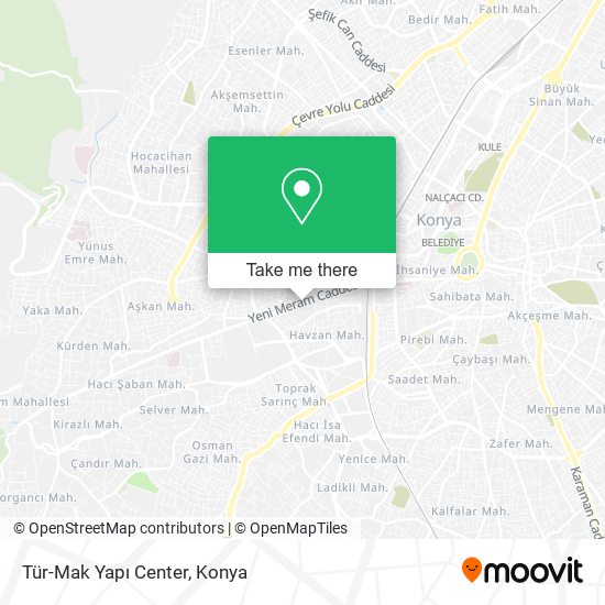 Tür-Mak Yapı Center map