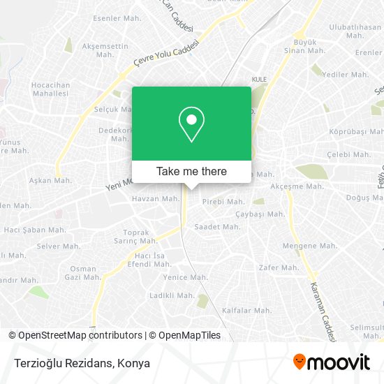 Terzioğlu Rezidans map