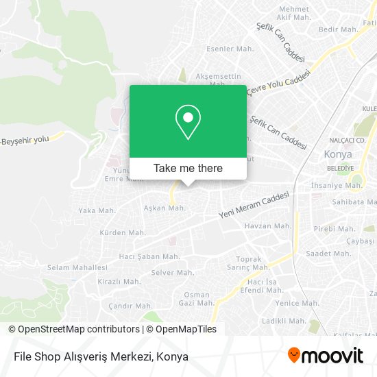 File Shop Alışveriş Merkezi map