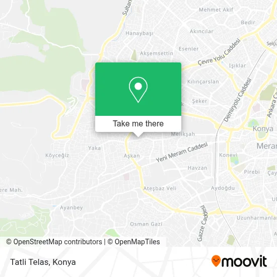 Tatli Telas map