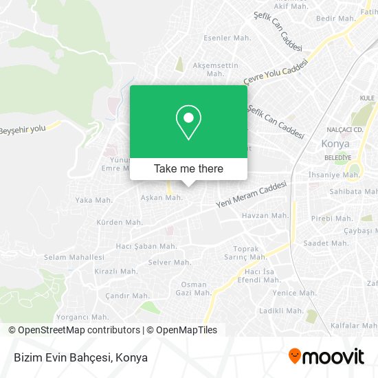 Bizim Evin Bahçesi map