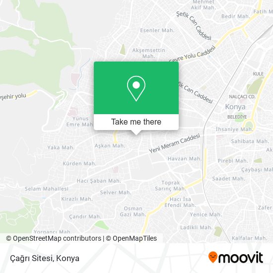 Çağrı Sitesi map