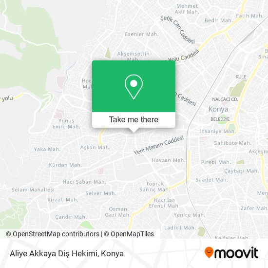 Aliye Akkaya Diş Hekimi map