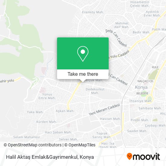 Halil Aktaş Emlak&Gayrimenkul map
