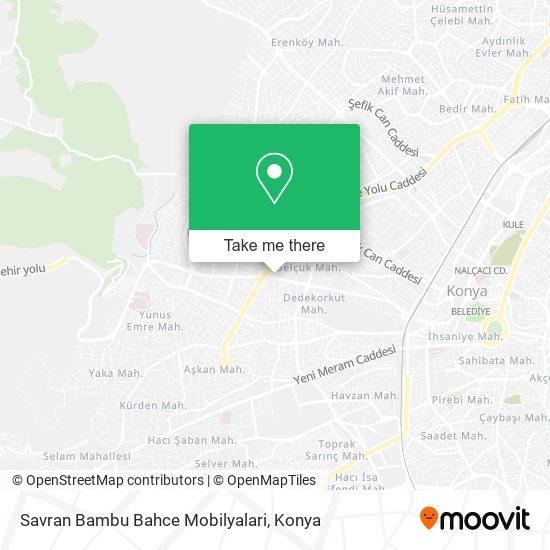 Savran Bambu Bahce Mobilyalari map