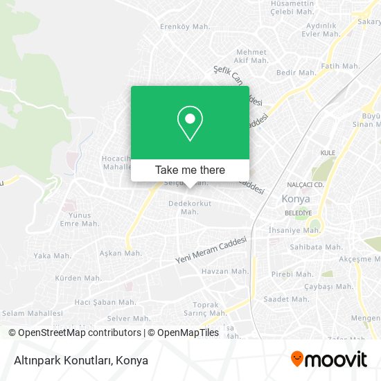 Altınpark Konutları map