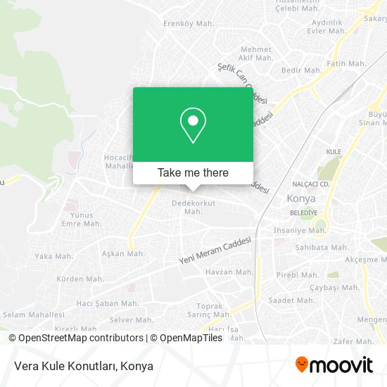 Vera Kule Konutları map
