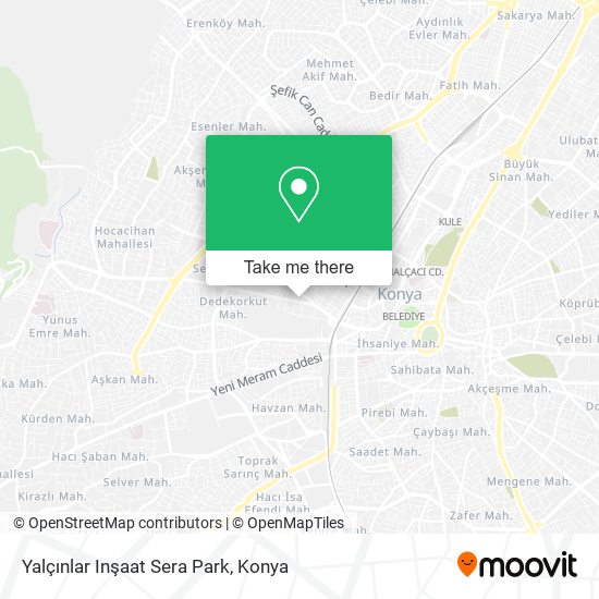 Yalçınlar Inşaat Sera Park map