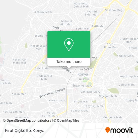Fırat Çiğköfte map