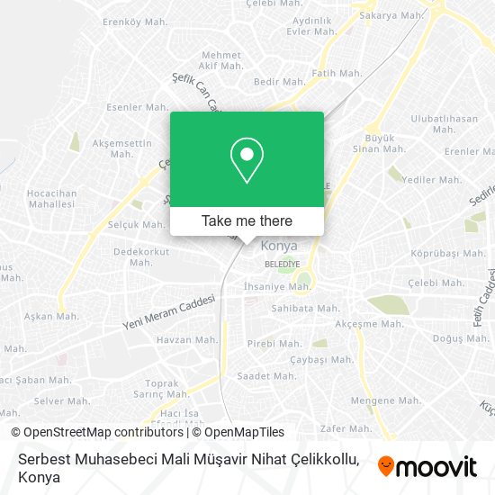 Serbest Muhasebeci Mali Müşavir Nihat Çelikkollu map