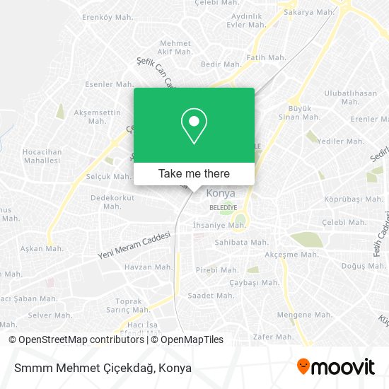 Smmm Mehmet Çiçekdağ map