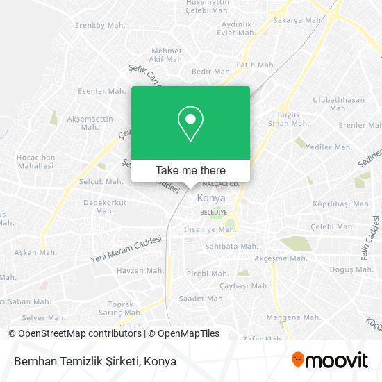 Bemhan Temizlik Şirketi map