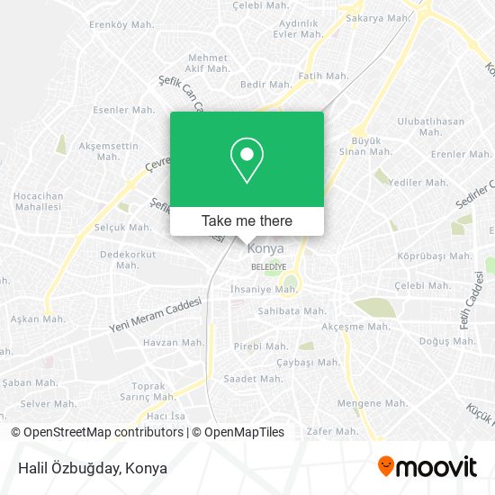 Halil Özbuğday map