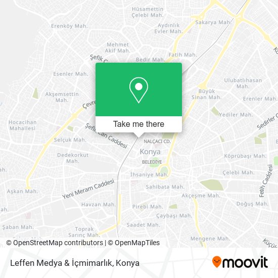 Leffen Medya & İçmimarlık map