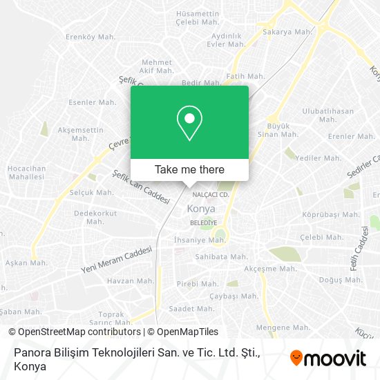 Panora Bilişim Teknolojileri San. ve Tic. Ltd. Şti. map