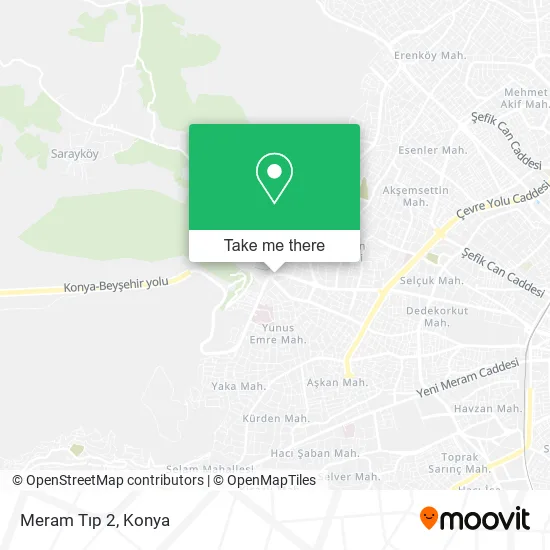 Meram Tıp 2 map