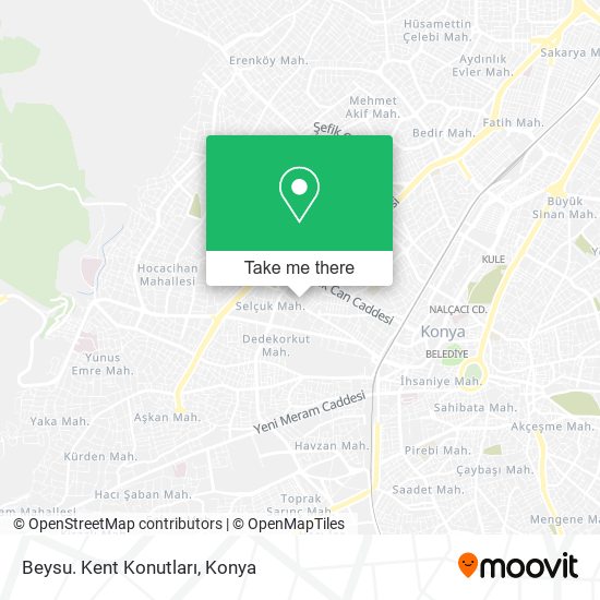 Beysu. Kent Konutları map