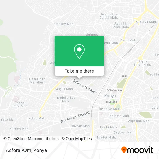 Asfora Avm map