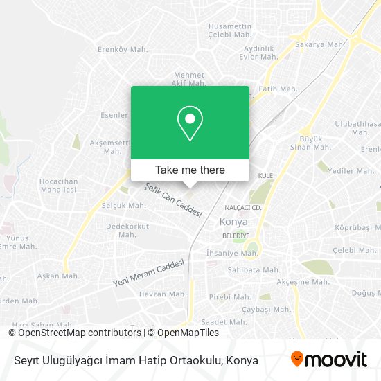 Seyıt Ulugülyağcı İmam Hatip Ortaokulu map