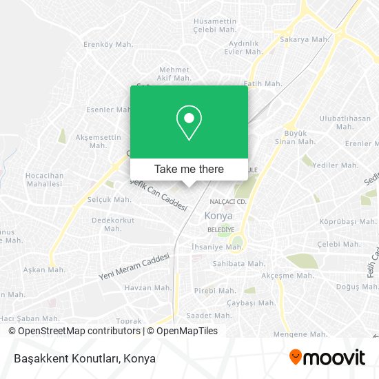 Başakkent Konutları map