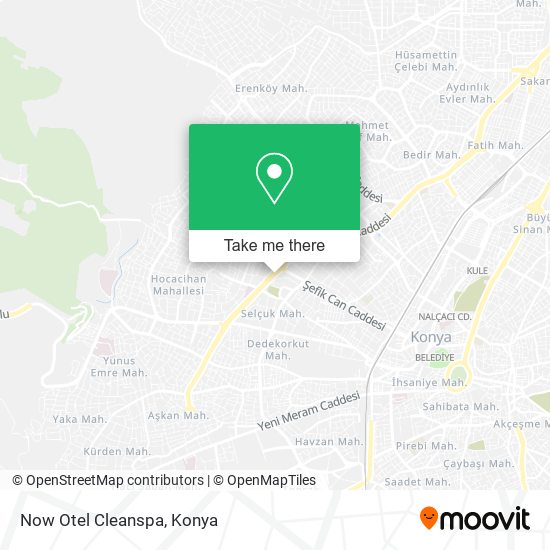 Now Otel Cleanspa map