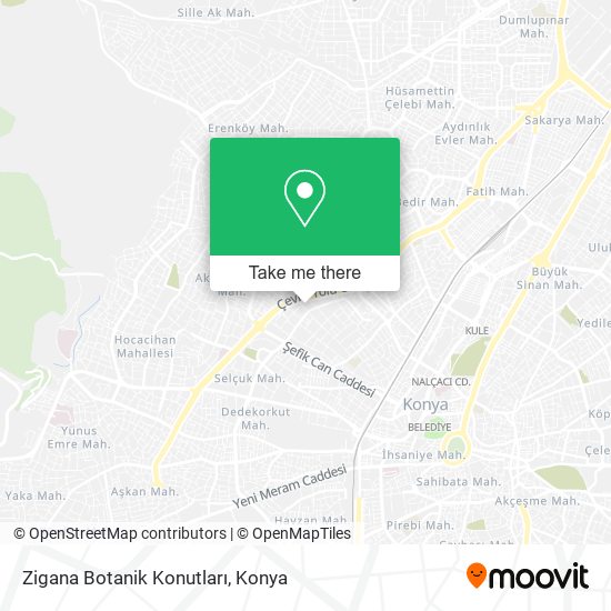 Zigana Botanik Konutları map
