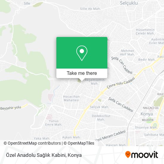 Özel Anadolu Sağlık Kabini map