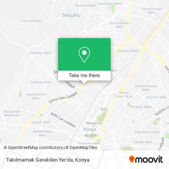 Takılmamak Gerekilen Yer'da map