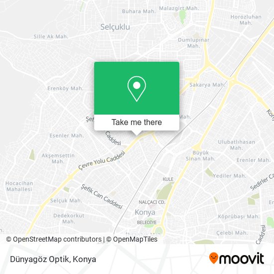 Dünyagöz Optik map