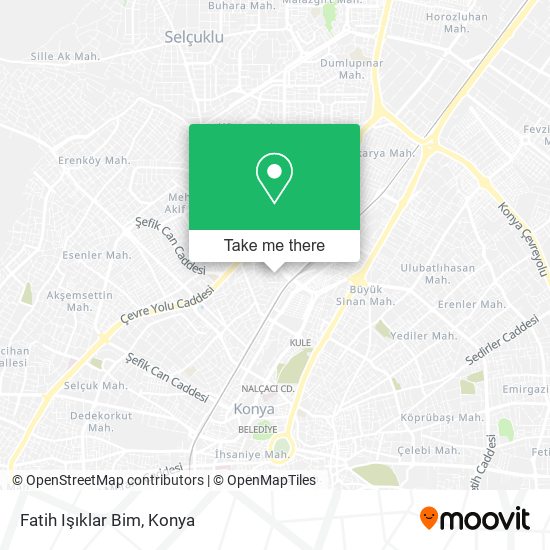 Fatih Işıklar Bim map