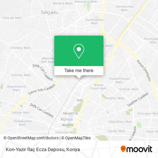 Kon-Yazır İlaç Ecza Deposu map