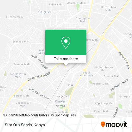 Star Oto Servis map