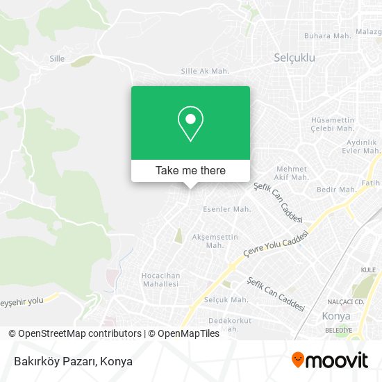 Bakırköy Pazarı map