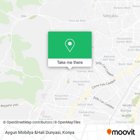 Aygun Mobilya &Hali Dunyasi map