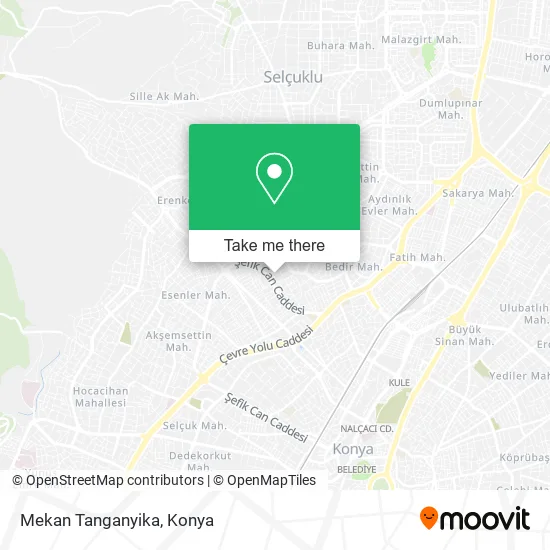 Mekan Tanganyika map