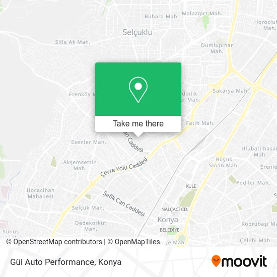 Gül Auto Performance map