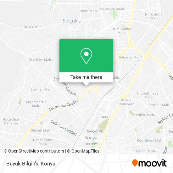 Büyük Bilgin's map