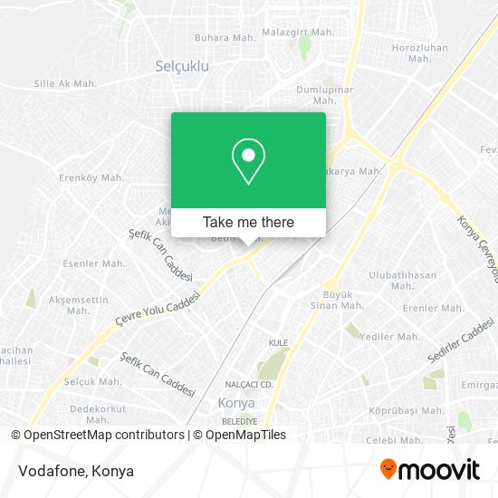 Vodafone map