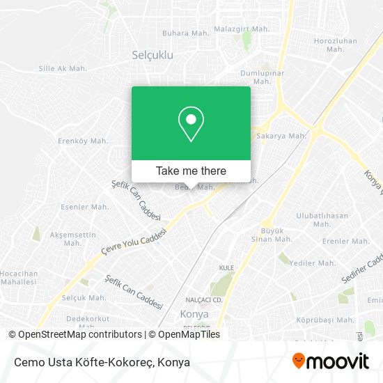 Cemo Usta Köfte-Kokoreç map