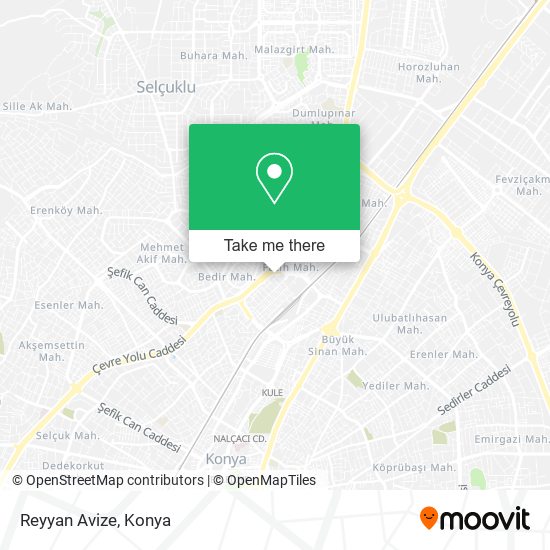 Reyyan Avize map